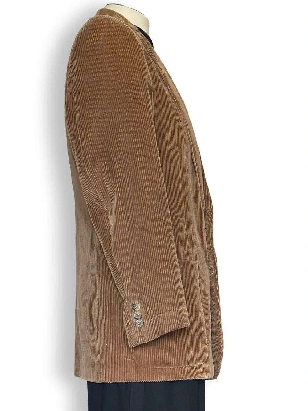 1970s Academy Award Wide Wale Corduroy Blazer Sport Coat Vintage Sony Costumes